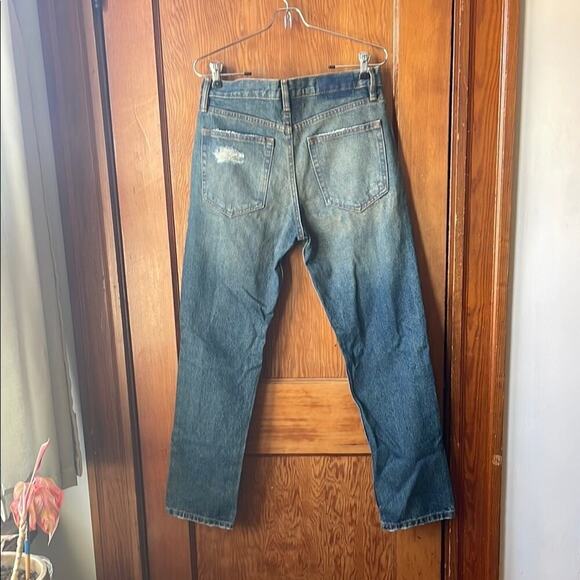 BDG Blue Relaxed Distressed Jeans - Picture 3 of 3